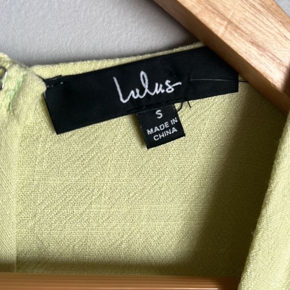 Lulu's Lime Midi Dress - Picture 6 of 9